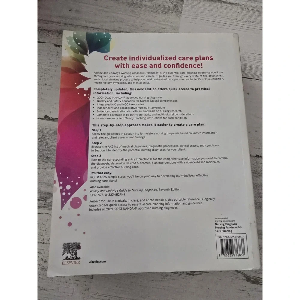 Ackley and Ladwig's Nursing Diagnosis Handbook 13th Edition 9780323776837